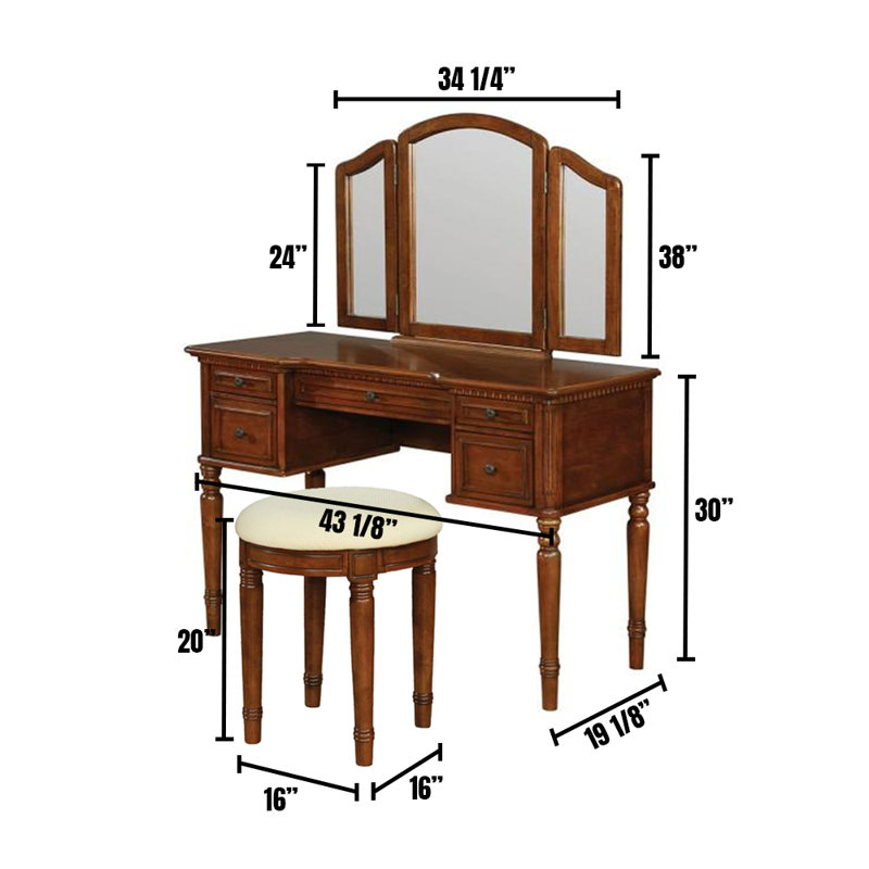 AA DECOR Vanity Wayfair